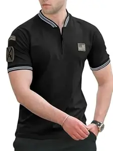 Lymio Polo T Shirt for Men || T Shirt for Man || Collar T Shirt Style Men (Packs Also Available) (Polo-51-54)