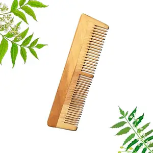 Subhaashi - Neem Wood - Ruby Comb