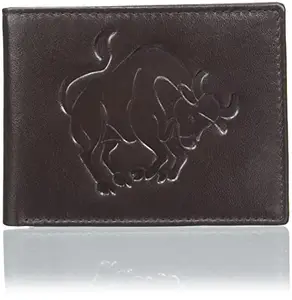Justrack Men Brown Genuine Leather Wallet (LWM00196-JT_4)