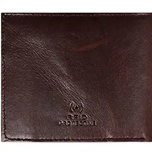 SHINE STYLE B3 Style Brown Crunch Leather Wallet for Men || Gift for Men
