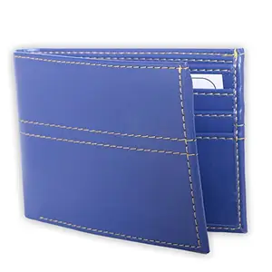 Just Click JC-W008 Men Blue Artificial Leather Wallet