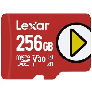 Lexar Play 256GB microSDXC UHS-I Card, Compatible with Nintendo Switch, Up to 150MB/s Read (LMSPLAY256G-BNNNU) price in India.