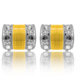 BANGLESKART Bridal Punjabi Chuda Bangle Set with Kada for Women's and Girl's (Set of 1)