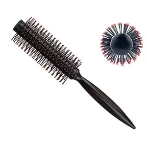 RAMMURTI ENTERPRISES Round Comb for Blow Drying & Styling |Curl & Smooth Hair| |Anti-Frizz Hair Brush for Women & Men – Ideal for Short to Medium Length Hair|