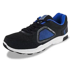 Campus Men's Black/R.Blue Running Shoes - 6 UK