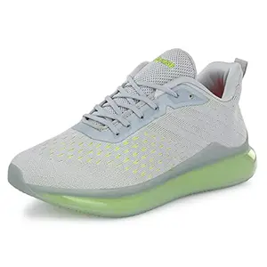 Bourge Men's Loire-z170 Running Shoes, Grey and P.Green, 06