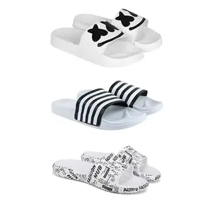 Men's Sandals | Lightweight Wear| Stylish & Easy to Wear For Men's PCV-San-(3-COMBO)-3030-3026-3104-7