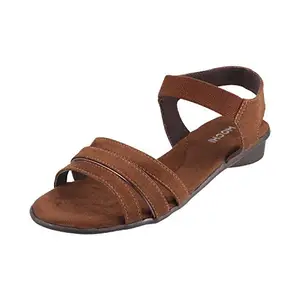 Mochi Women's Tan Fashion Sandals-3 UK (36 EU) (33-353)