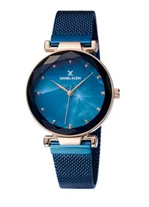 Daniel Klein Analog Blue Dial Women's Watch-DK11873-7