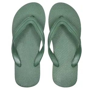 POLITA Men's Cushion 311 Army Slippers Comfortable Flip Flops for men's (Green, 9)