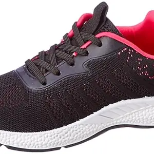 Aqualite Women LSS-311 Shoes, Black/R.Pink, 7 UK/India
