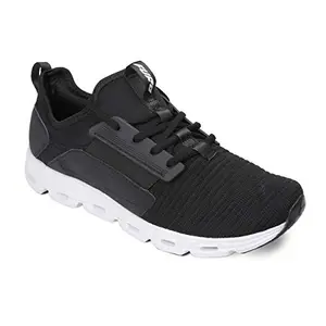 FURO Men's Black Running Shoes - 7 UK (R1101 F013)