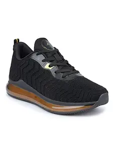ABROS Men's Sheldon ASGO0108 Sports Shoes_Black/Gold_10UK
