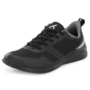 Bourge Men's Thur09 Running Shoes, Black and D.Grey, 09