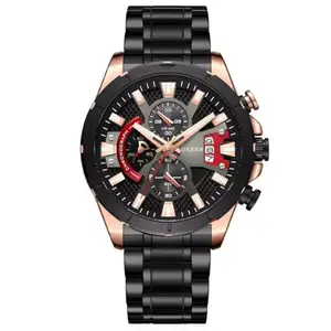 CURREN Top Brand 8401 Watch Classic Dial Men Wrist Fashion Stainless Steel Watches Sport Men's Wristwatches Relogio Masculinoa