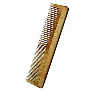Ginni Innovations Regular Neem Wood Comb(7.5 Inches) -G-A