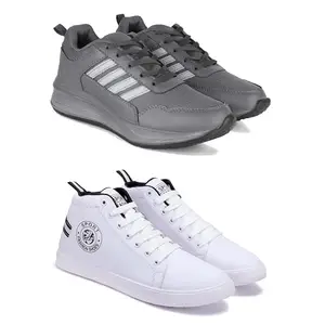 DRACKFOOT Stylish Shoes for Men.Quality Shoes for Men's GRT-(Combo-2)-1100-1033-8 Multicolor