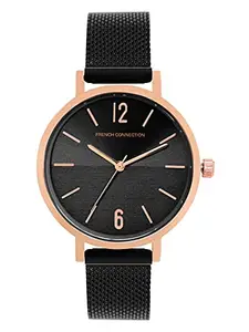 French Connection Analog Black Dial Women's Watch-FC007BRGM