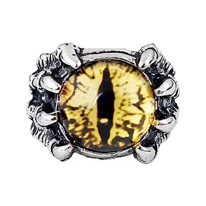 XIOR FASHION Dragon Eye Adjustable Fashion Unisex Finger Ring