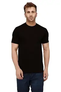 My Style Mens Casual T-Shirt Black