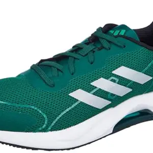 adidas Mens RunCrypt M DRKGRN/Stone/CBLACK/Green Running Shoe - 11 UK (IQ9132)