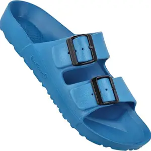 WALKAROO WC4808 Mens Casual Wear and Regular use Sandals - Teal Blue