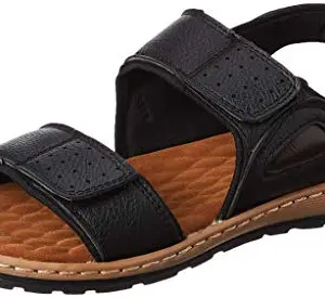 Amazon Brand - Symbol Men's Cole Black sandal_10 UK (SYM-KYF-010-A)