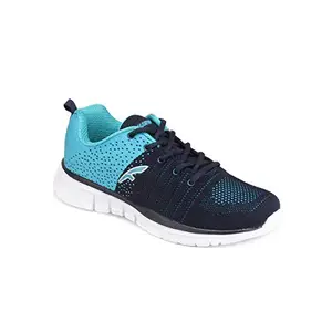 FURO by Redchief Men's Black/Blue Running Shoes (FL1004 069)