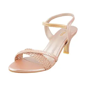 Metro Womens Synthetic Chikoo Sandals (Size (7 UK (40 EU))