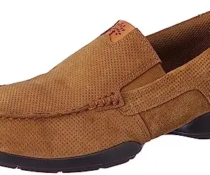 Woodland Men's Camel Leather Casual Shoe-7 UK (41 EU) (OGC 4387122)