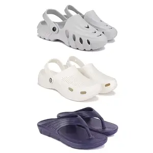 DRACKFOOT Men's Sandals | Lightweight Wear| Stylish & Easy to Wear For Men'S GRT-SAN-(3-COMBO)-3139-3147-3153-7
