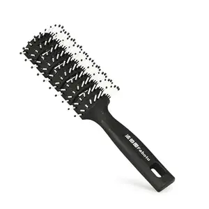 Nfilla Salon Results Round Brush - Nylon Bristle Hairbrush for Blowout Styling