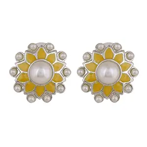Estele Fancy & Traditional Stud Earrings Collections for Girls & Women's