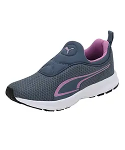 Puma Womens Swilla WN's Slip ON WN's Evening Sky-Mauve Pop-White Running Shoe - 4UK (37830602)