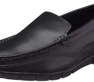 Lee Cooper Men's LC7748E Black Formal Slip On Shoes_41EU