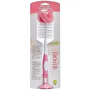 Dr. Brown's Natural Flow Baby Bottle Brush (Pink)