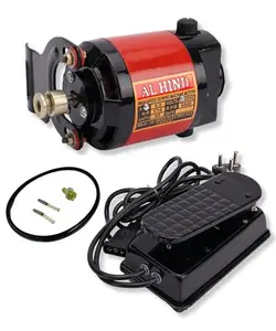Al Hind Mini Sewing Machine Motor (Full Copper Winding) with Speed Controller