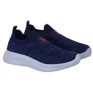 Lancer Mens DRAGONSTAR-4NBL-RED Navy Running Shoe