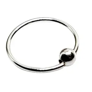 Fancy Nose Ring Girl's Tribal Nose Ring 925 Silver Solid Nose Pin Septum Nose Ring