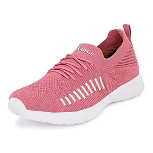 Bourge Micam-128 Pink Running Shoes - 6 UK (38 EU) (7 US) (Micam-128-06)