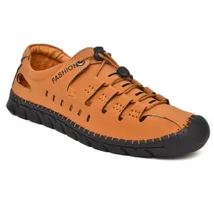 Royal Cruzz Roman Tan Sandal For Men's