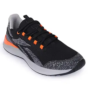 Reebok Men Adromeda M BLK/ASH Grey/LGH Solid Grey/Pump Orange 7