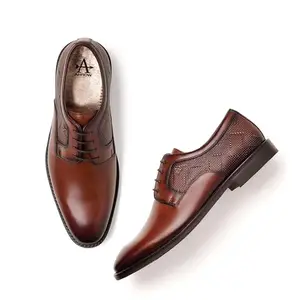 Arrow Clone Men's Me. Brown Lace Up Shoes-(UK/10) (US/11) (2FA23376C02)