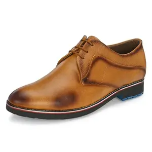 Centrino Formal Shoe for Men | Soft Cushioned Insole for All-Day Comfort | Stylish & Elegant Design | Perfect for Office, Business Casual & Formal Attire 6513-3_Tan_10