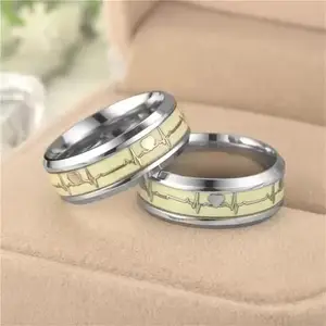 Women Couple Glow Ring (IR921) B_uple Ecg Glow Ring (Size-21,22) M2_IR921