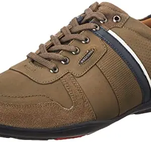 Red Chief Casual Derby Shoes for Men Olive