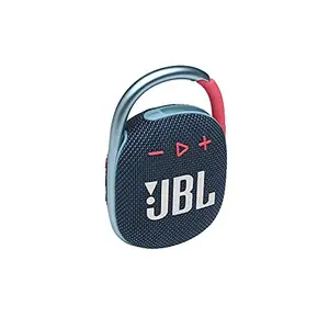 JBL Clip 4, Wireless Ultra Portable Bluetooth Speaker, Pro Sound, Integrated Carabiner, Vibrant Colors