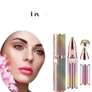 2 in 1 Eyebrow Remover and Face Hair Remover epilator Flawless for Women Face, Lips, Nose, Hair Trimmer for Men & Women, Gift PortableNIL Baps-P335