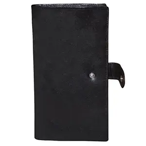 Style98 Style Shoes Black Smart and Stylish Leather Passport Holder -3239H17-NA