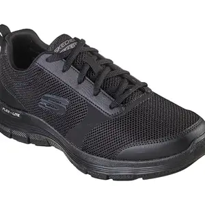 Skechers Mens Flex Advantage 4.0-EFFICIENT Black Casual Shoe -8 UK (9 US) (232224)